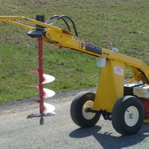 Auger One Man Tow Behind