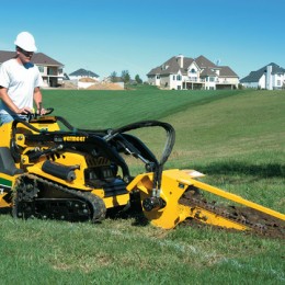 Trencher 48" Mini Skidsteer